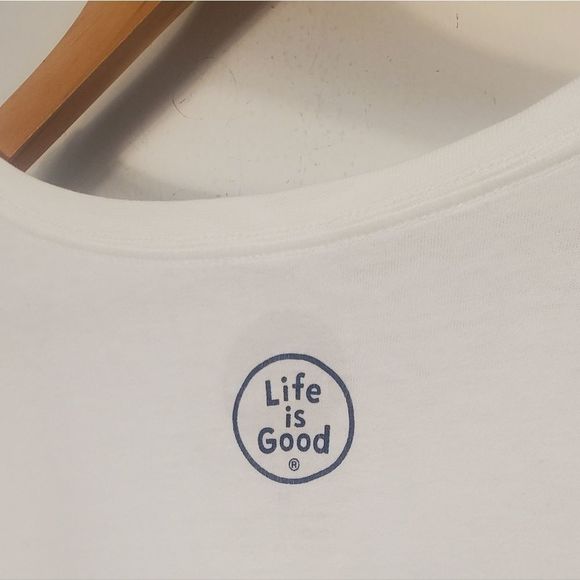 ☆Life is good☆ "Rain or Shine" Womens Long Sleeve Tee - Picture 7 of 8
